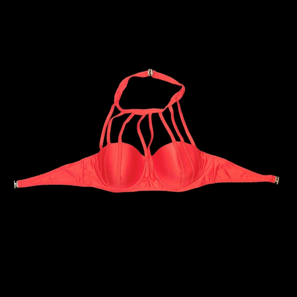 New W/Out Tags Red Bikini Top Size M (estimated)